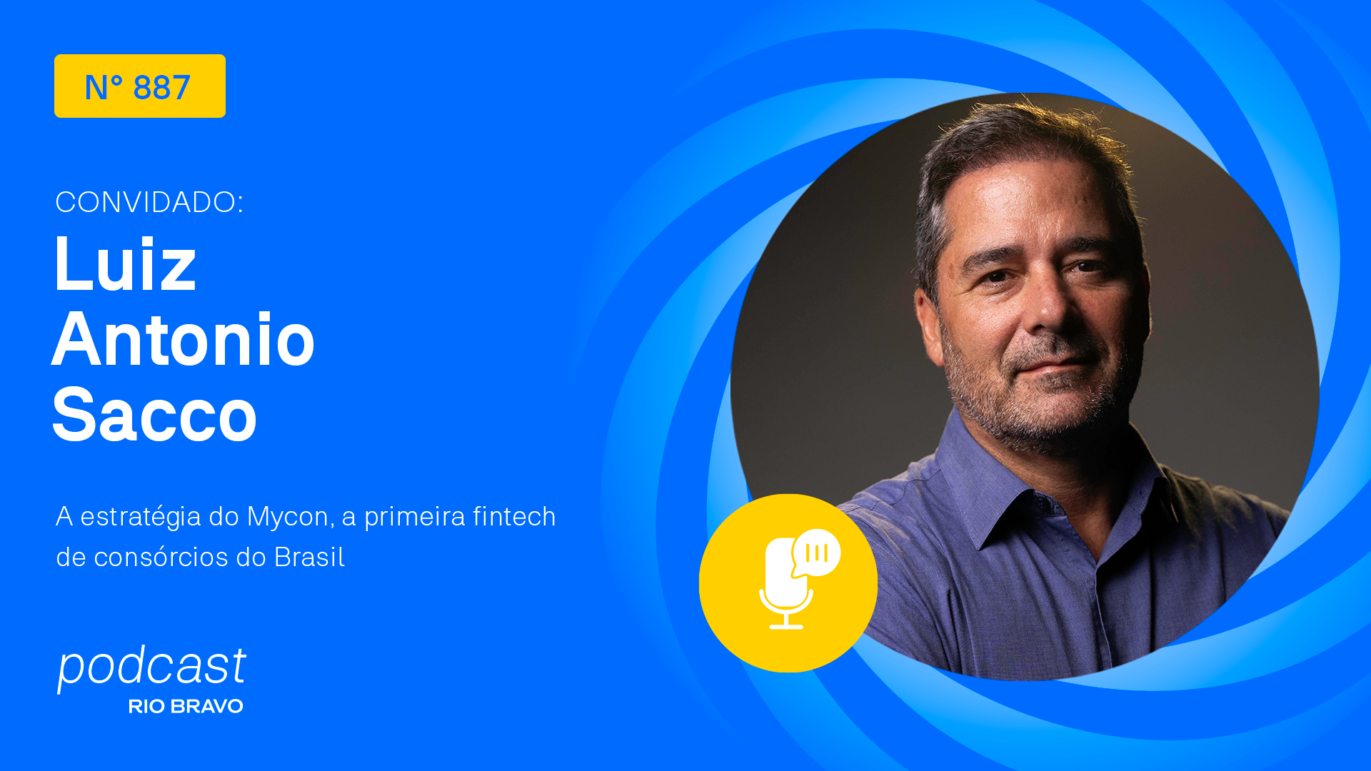 Podcast 887 | Luiz Antonio Sacco | A estratégia do Mycon, a primeira fintech de consórcios do Brasil